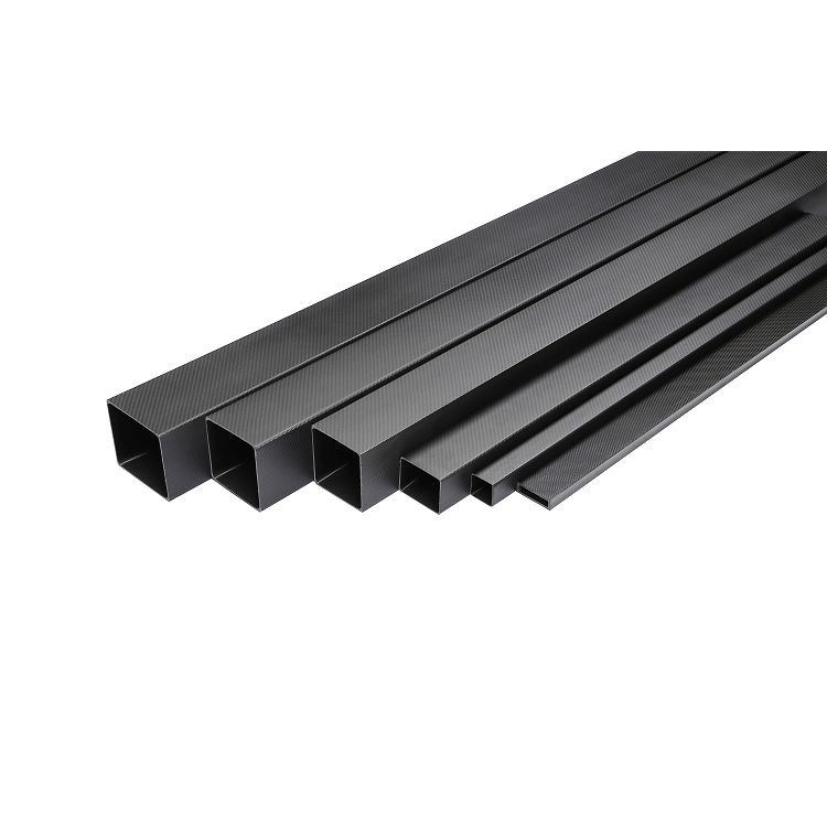 Tiwb Sgwâr Ffibr Carbon