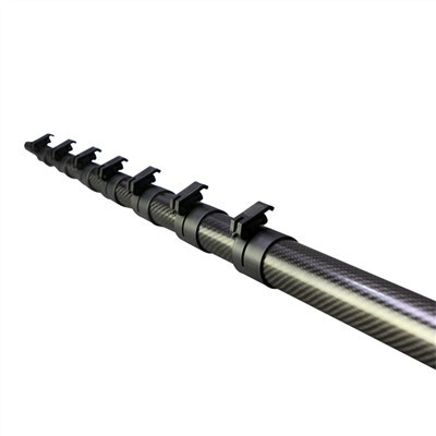 Polyn Telesgopig Ffibr Carbon 10m